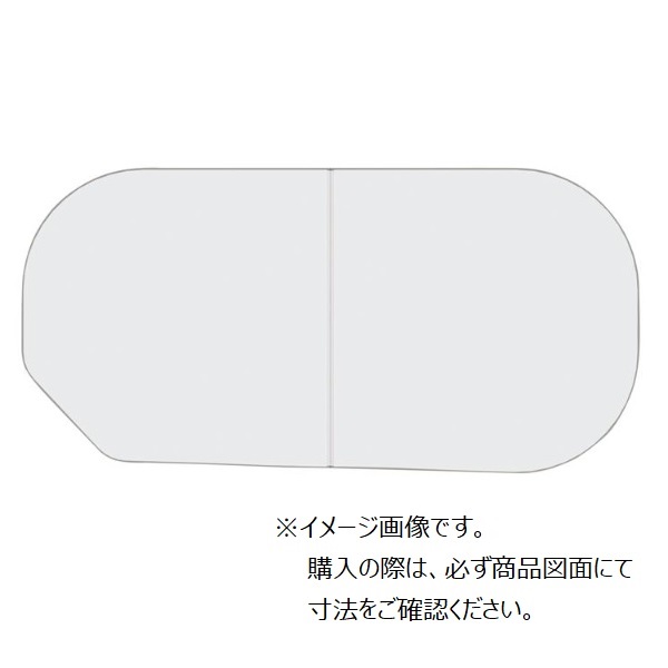 楽天市場】【EKKS7ALAA21WN】TOTO 風呂ふた 165ラウンド軽量蓋2枚L