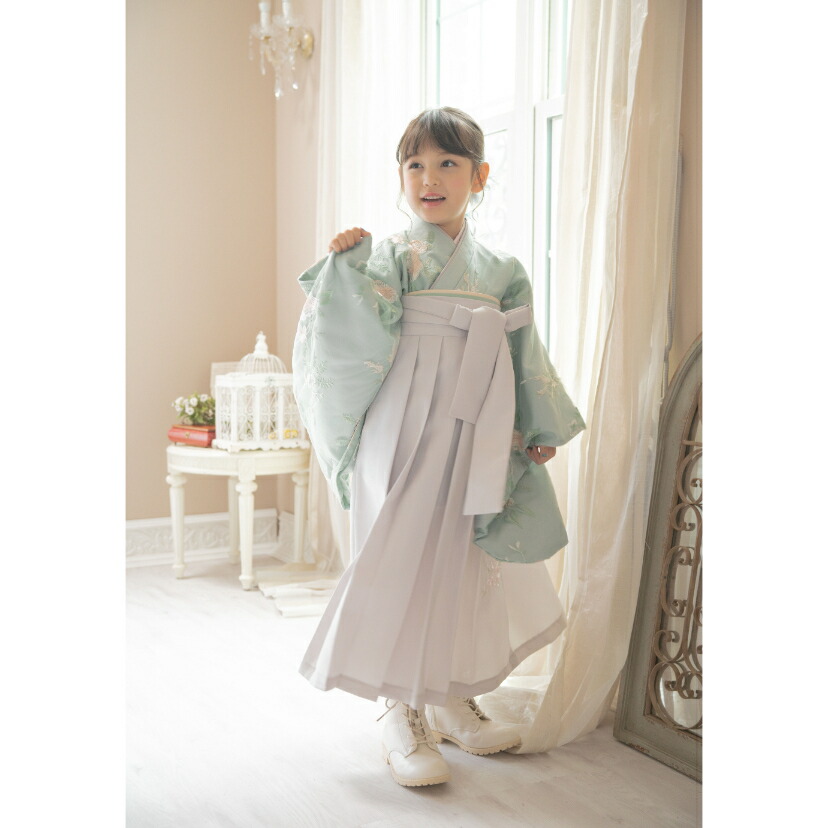 楽天市場】卒服セール目玉 卒業式 キッズ 簡単刺繍チュール袴セット