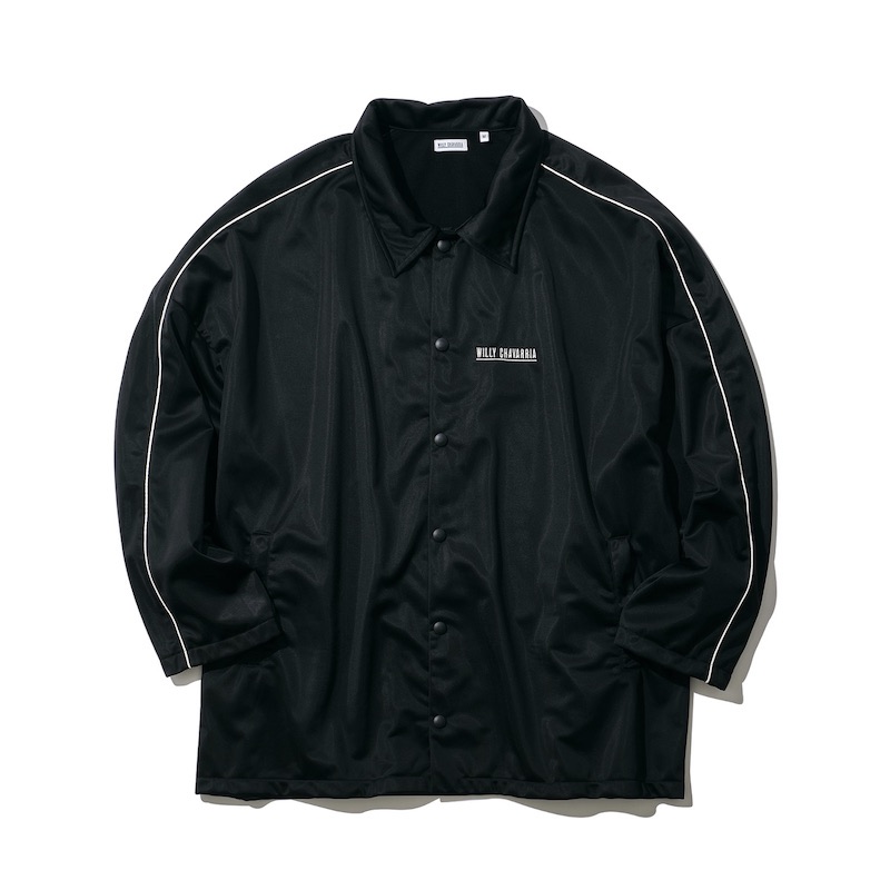 楽天市場】WILLY CHAVARRIA / MONSTER PUFFER TRACK JACKET BLACK