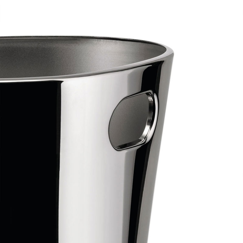 楽天市場】アレッシィ ワインクーラー ミラー仕上げ シルバー ボリー