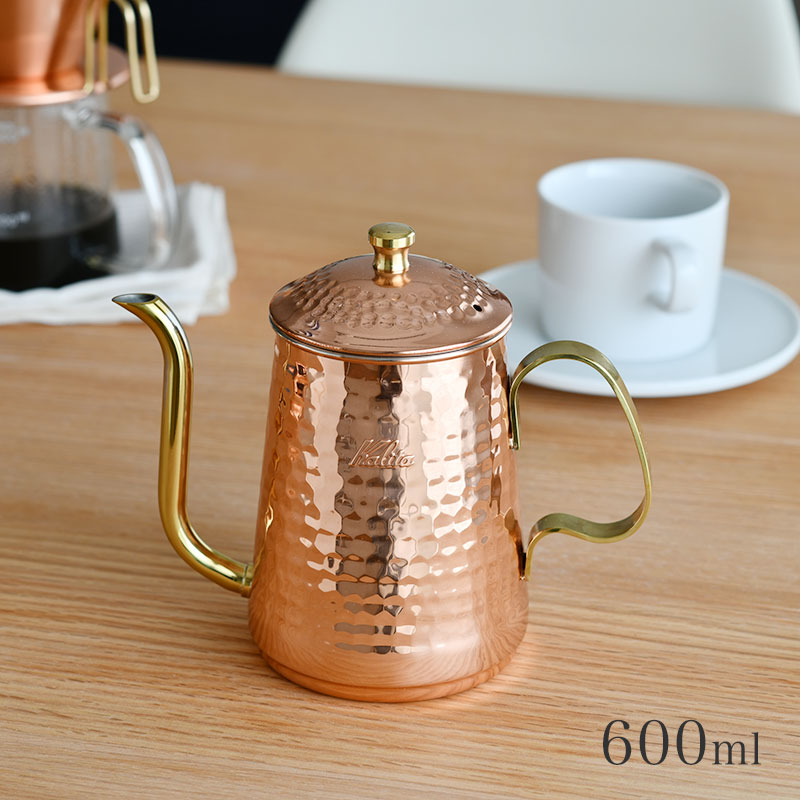 楽天市場】カリタ Cuケトル 600 コーヒーポット 銅 600mL Kalita