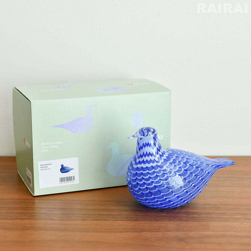 楽天市場】【個別販売】 イッタラ バード バイ トイッカ ルリコマドリ