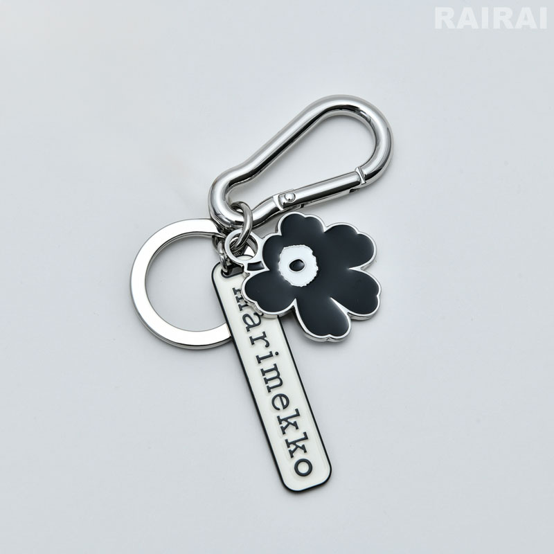 楽天市場】マリメッコ キーチェーン ウニッコ キオスキ ブラック