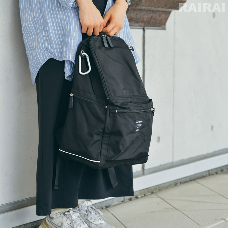 楽天市場】【ショッパー特典付】 マリメッコ リュック バディ 黒