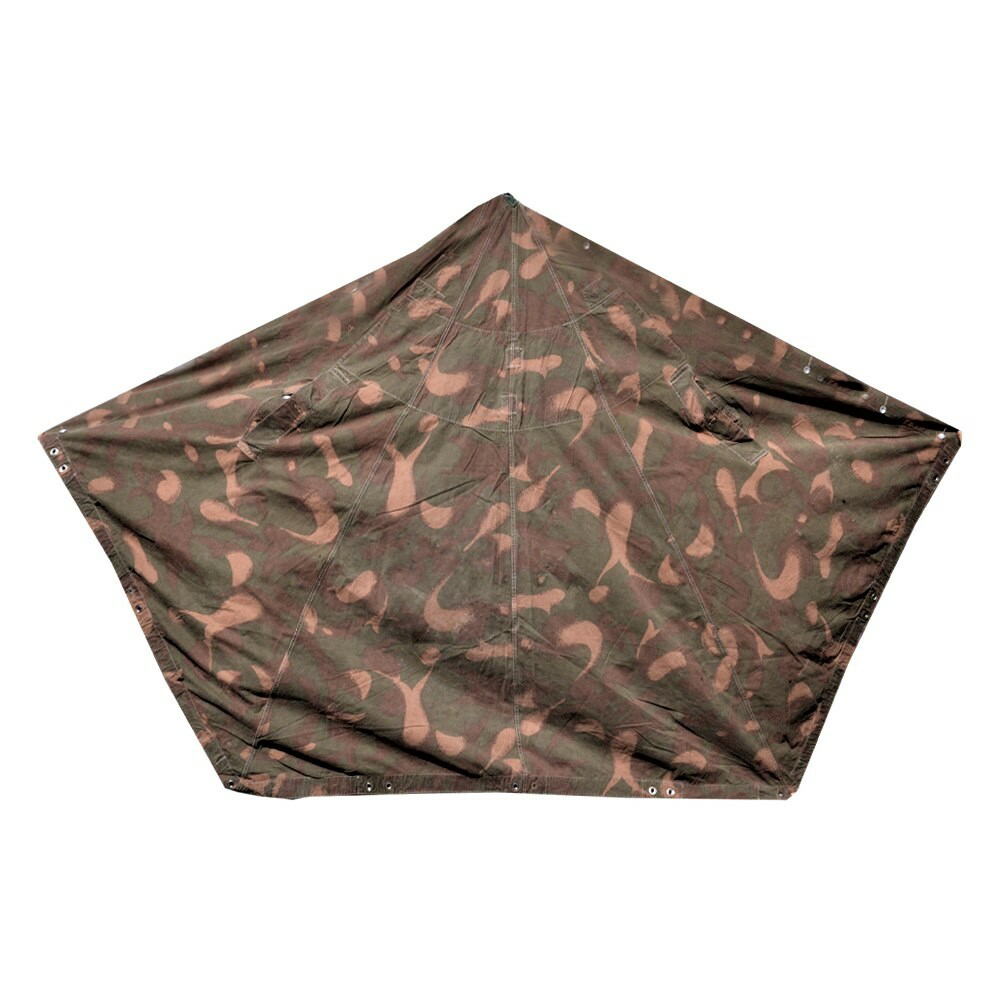 楽天市場】ハンガリー軍放出品 テントシート 軍幕 ハリケーン迷彩柄