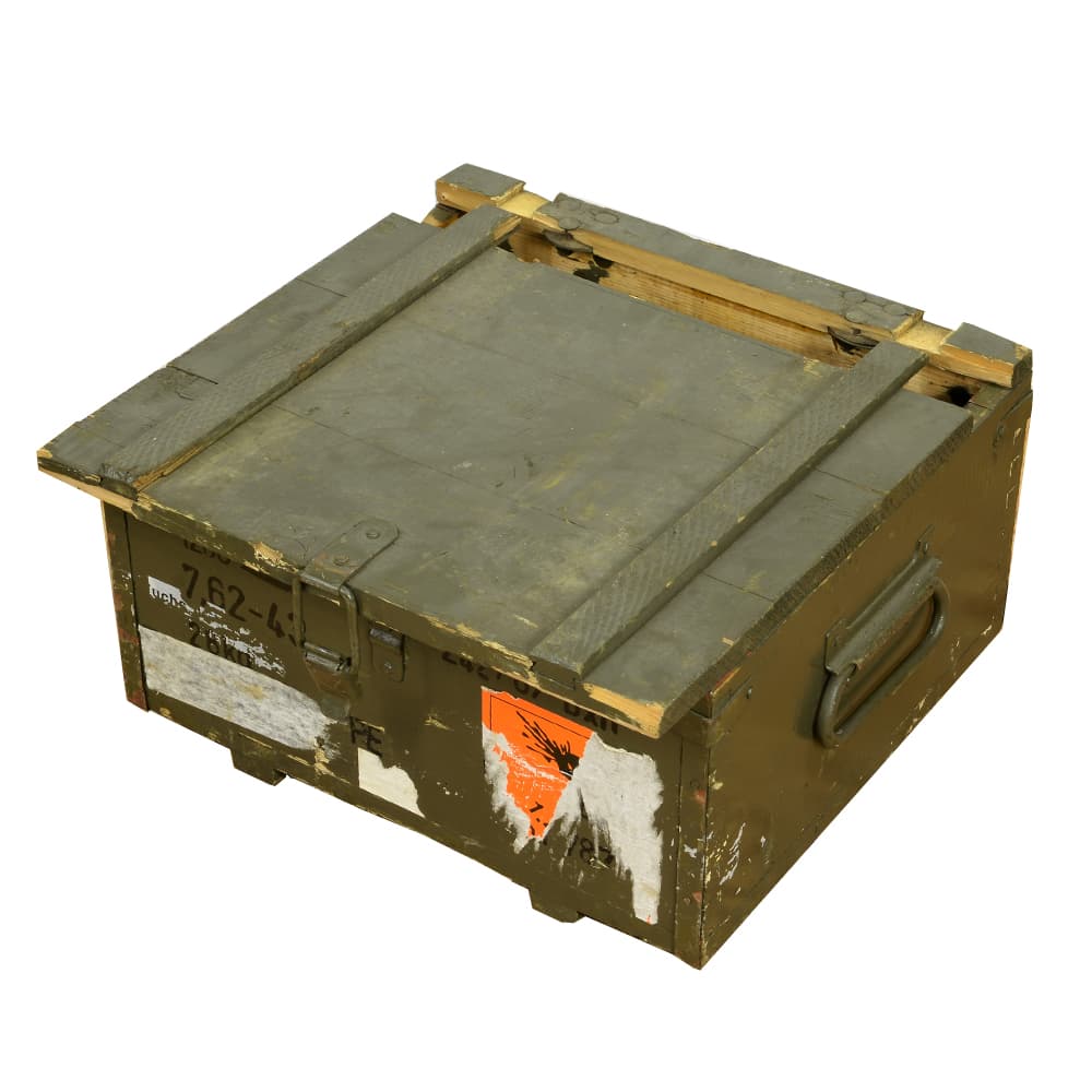 楽天市場】チェコ軍放出品 ミリタリーボックス 木製 ODカラー [ 破損