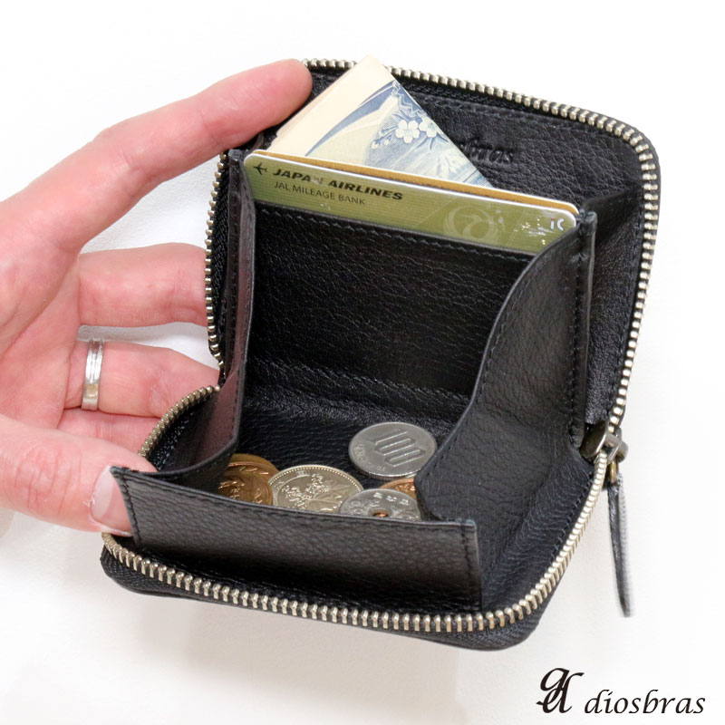 楽天市場】ミニ財布 コンパクト ラウンドファスナー小銭入れ コイン