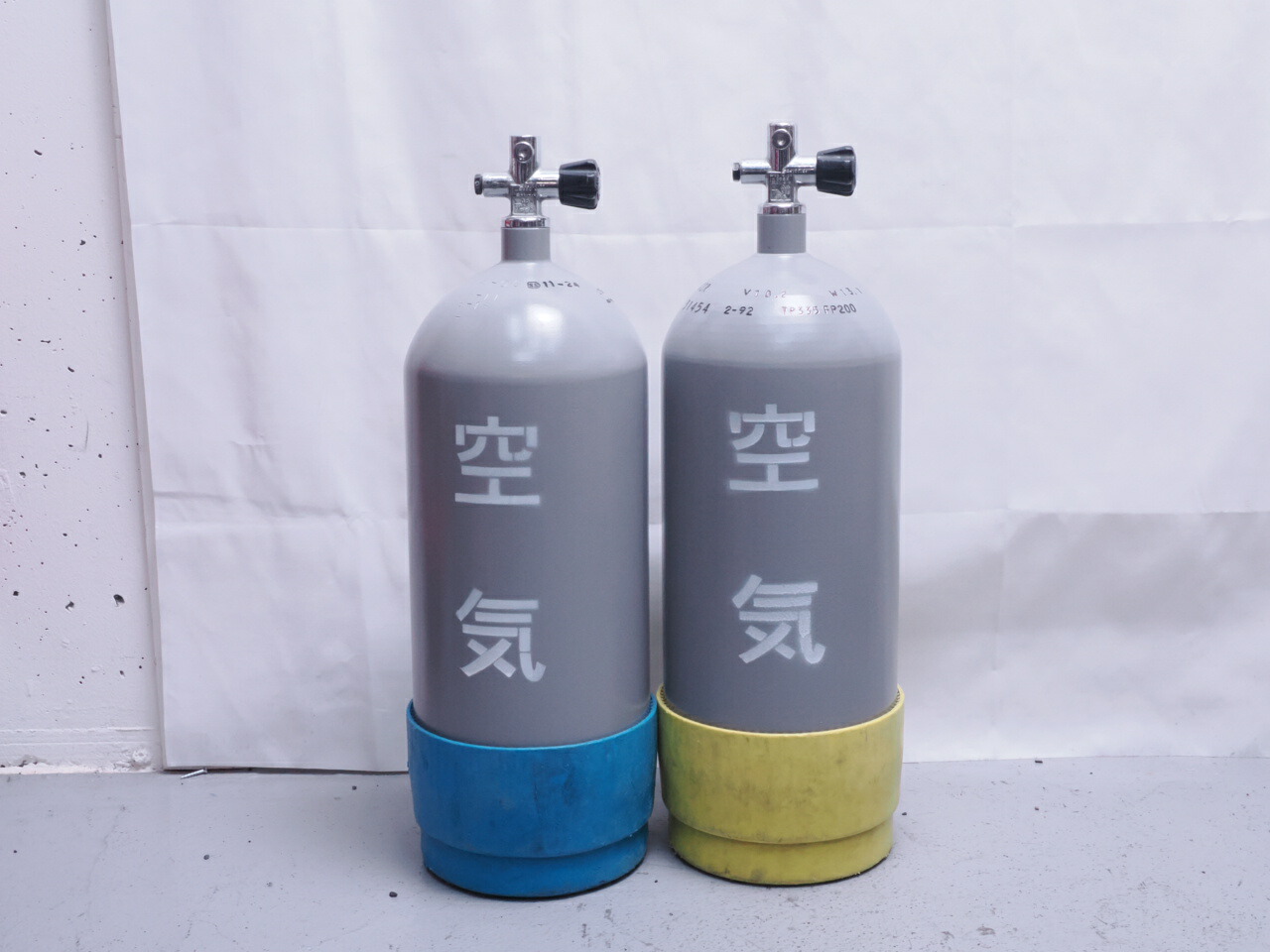 スキューバダイビング メタリコン ダブルタンク14L x2 耐圧2026/6