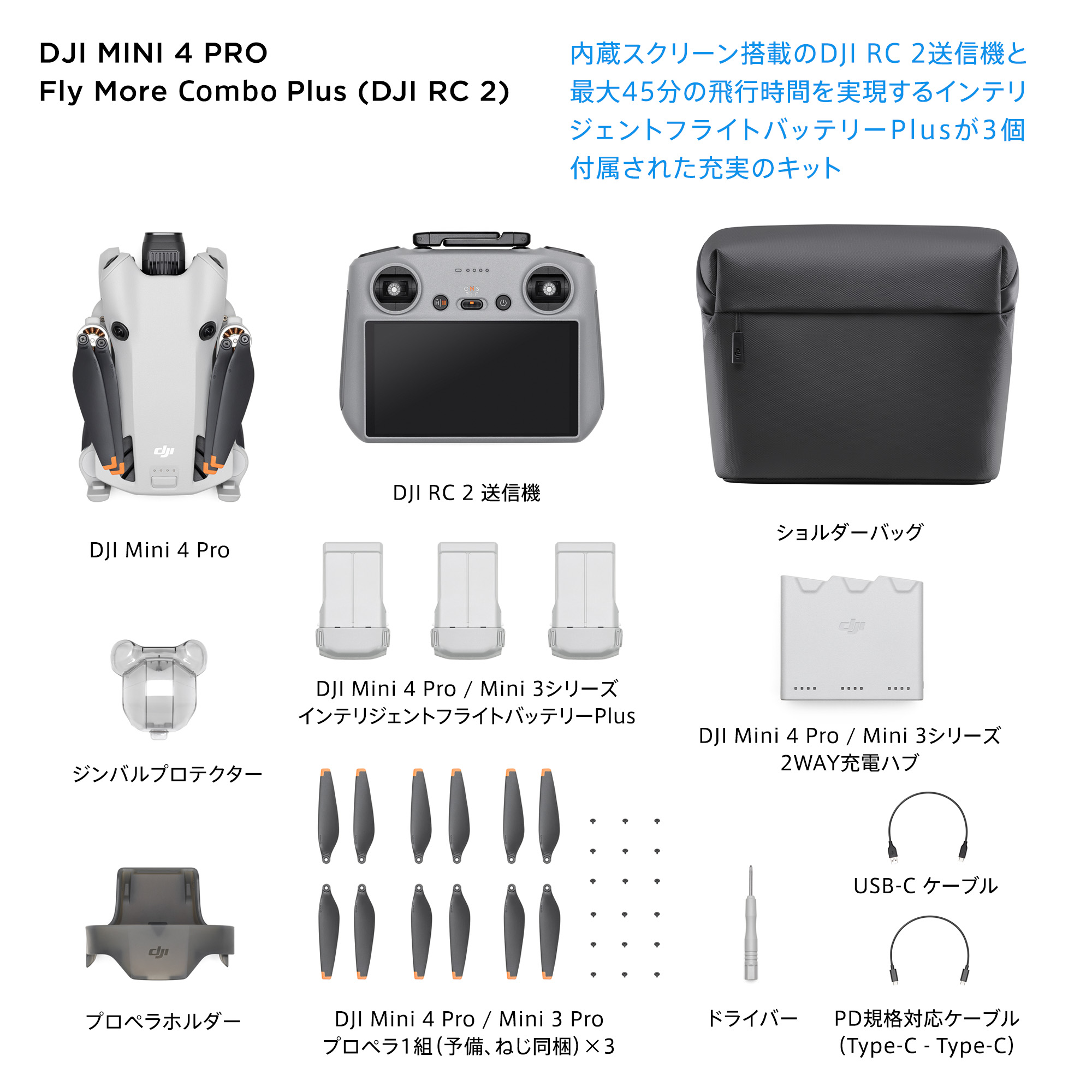 楽天市場】お得な公式限定セット ドローン 4K 高画質 DJI Mini 4 Pro