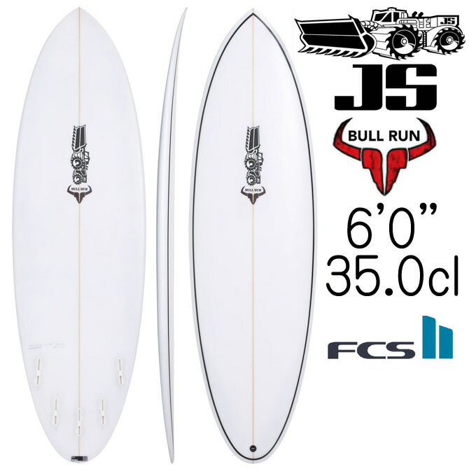 楽天市場】JS サーフボード ブル ラン オッキー モデル 6'0