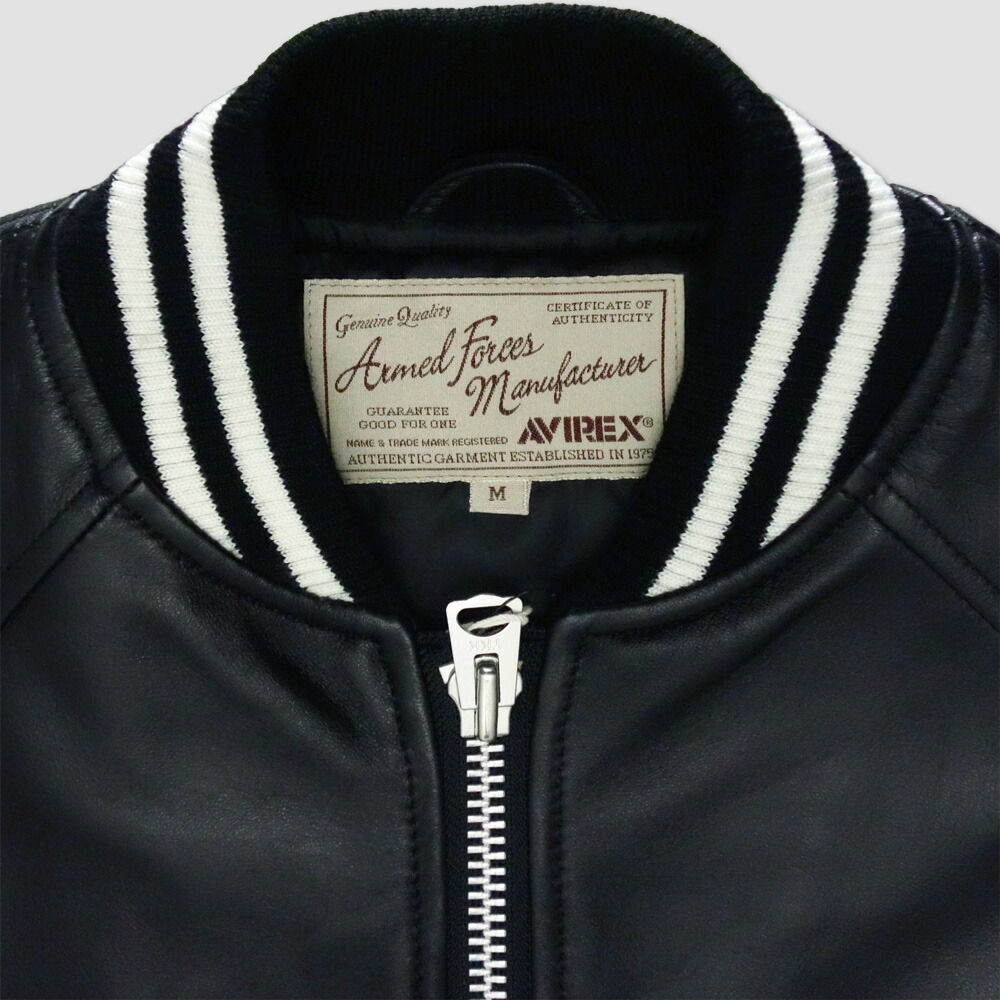 楽天市場】アビレックス AVIREX 羊革ライダースジャケット “AVIREX