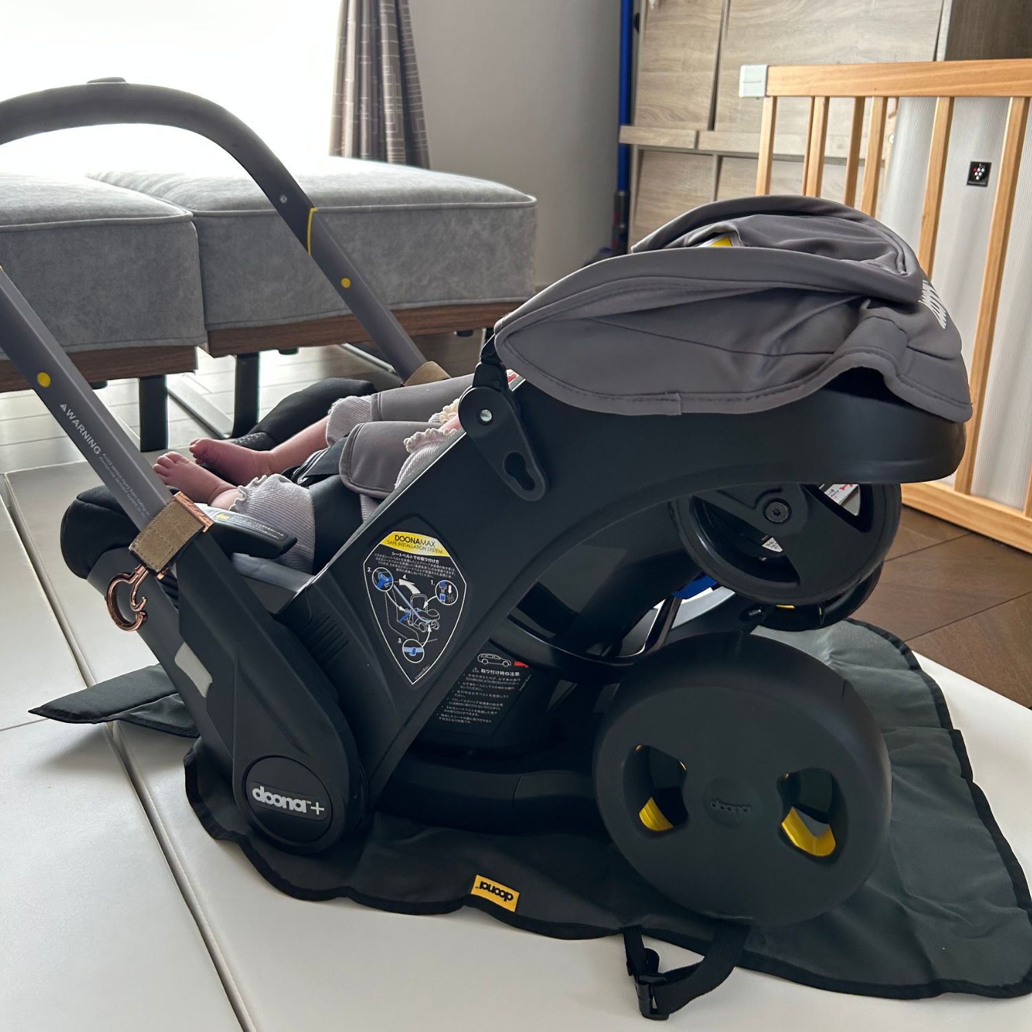 楽天市場】ドゥーナi ホイールカバー 新生児チャイルドシート 完全一