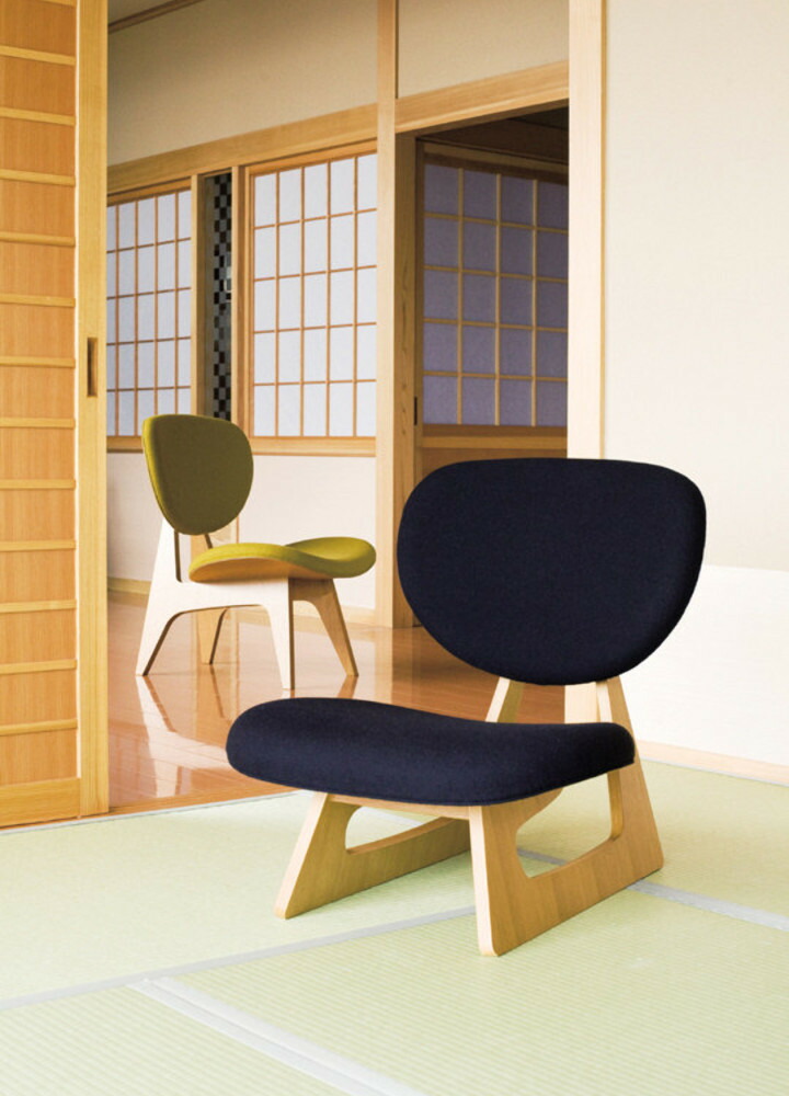 楽天市場】天童木工長大作中座椅子T-3206NA-ST張地Cグレード[中座イス