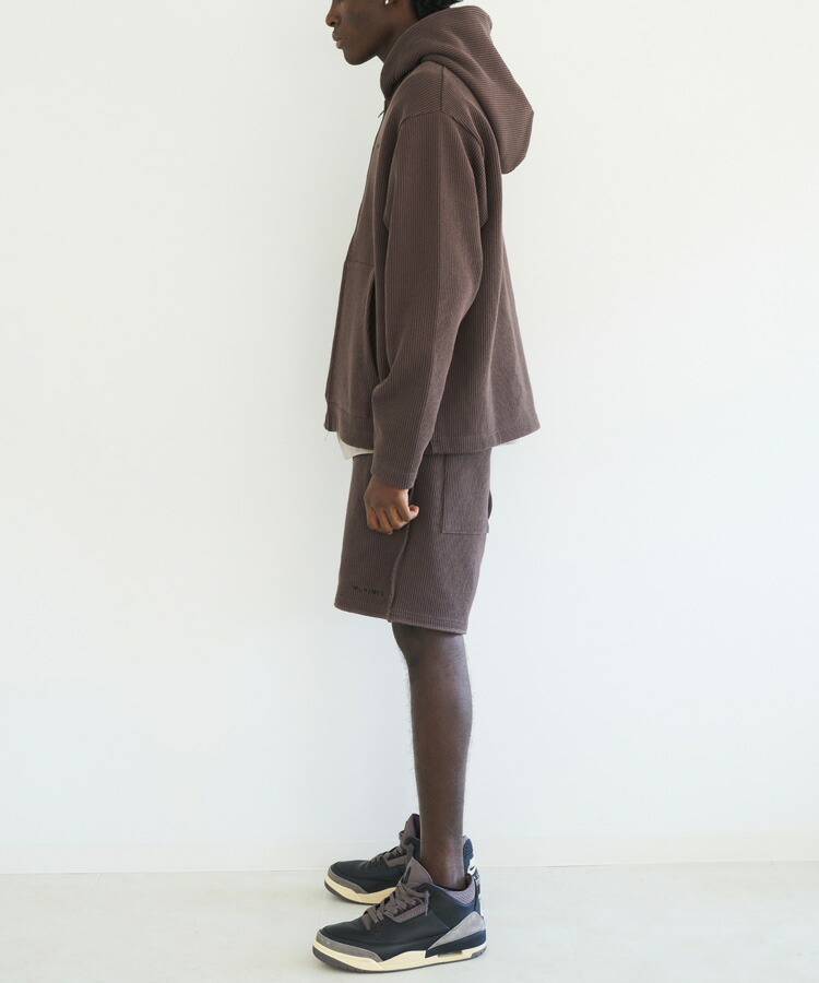 楽天市場】MLVINCE メルヴィンス メンズ パーカー KNIT ZIP HOODY