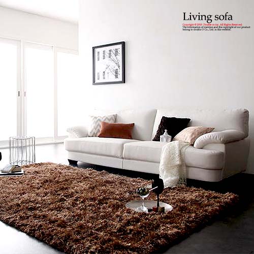 楽天市場】【レビュー特典付き】ソファ 白 二人掛け ソファー 二人用