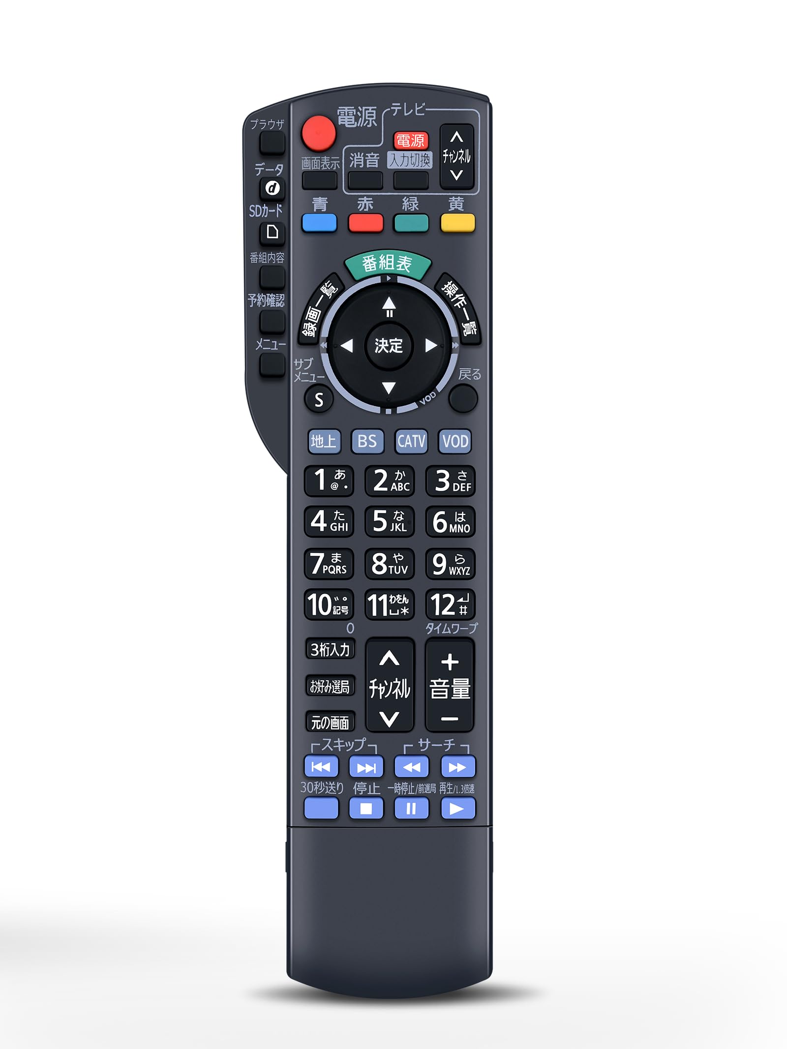 楽天市場】【送料無料】テレビリモコン N2QAYB000901 for Panasonic