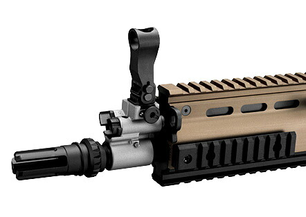 楽天市場】次世代電動ガン SCAR-L スカーL CQC F.D.E. フラットダーク