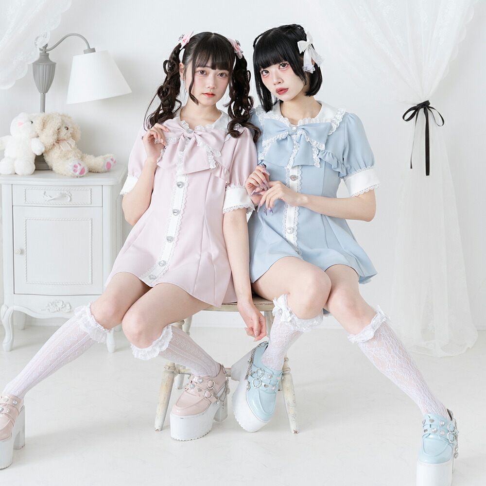 楽天市場】ボレロレイヤード風フリルセットアップ : 夢展望 YUMETENBO