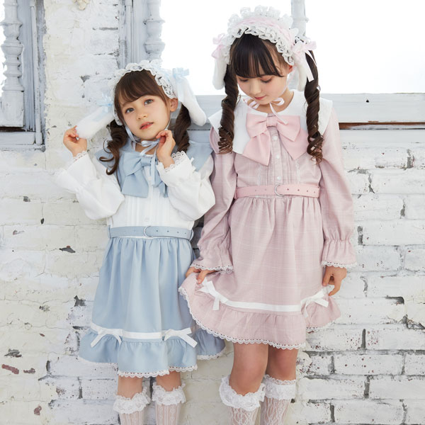 楽天市場】メルティセーラーうさぎワンピース キッズ 子供服