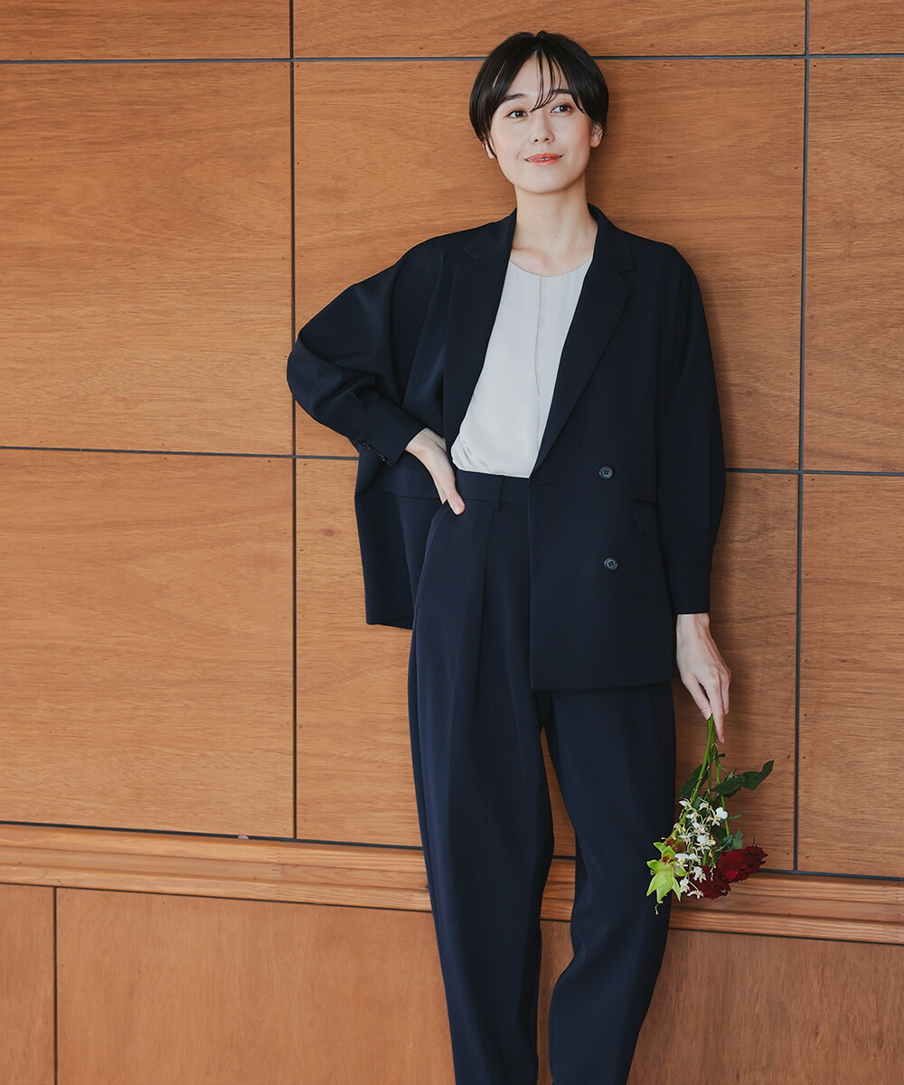 楽天市場】スーツ レディース セレモニースーツ パンツスーツ ママ