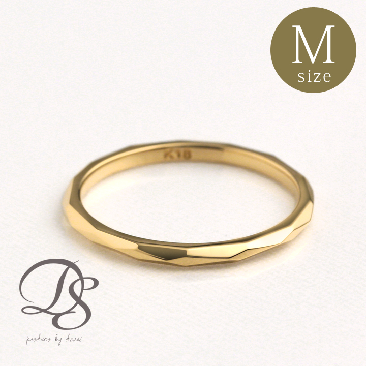 楽天市場】【2/22まで 3％OFF】 18金 リング k18 指輪 18k レディース