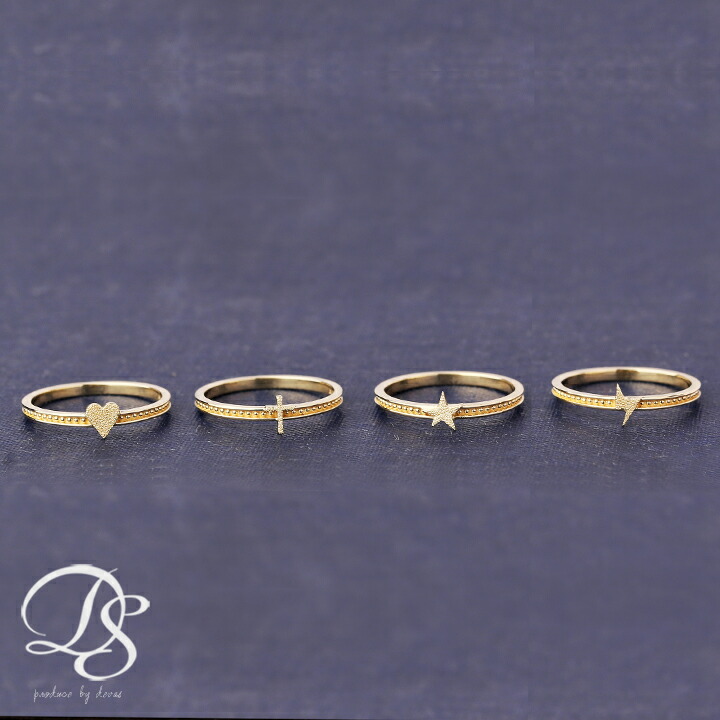 楽天市場】【2/22まで 3％OFF】 18金 リング k18 ピンキーリング 18k