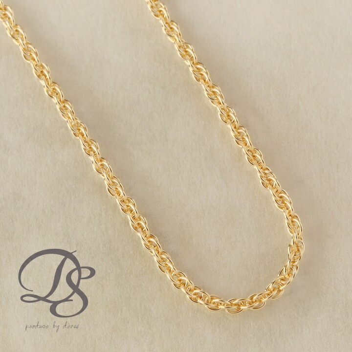 楽天市場】18金 ネックレス k18 チェーン レディース メンズ ロープ