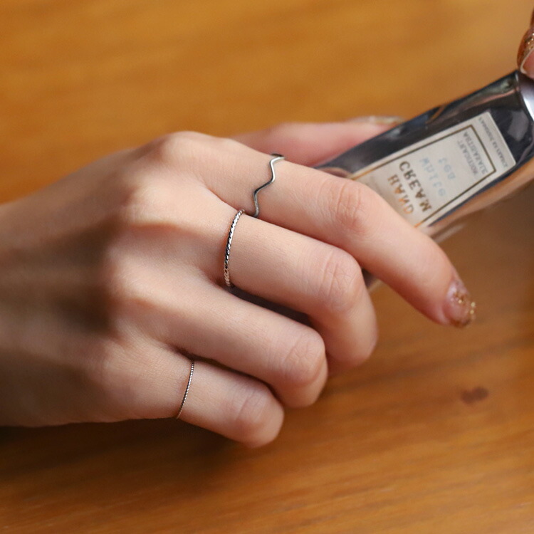 楽天市場】プラチナ リング ピンキーリング レディース 指輪 シンプル