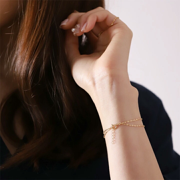 楽天市場】＼2/20まで／1000円OFF！ 18金 ブレスレット k18 レディース