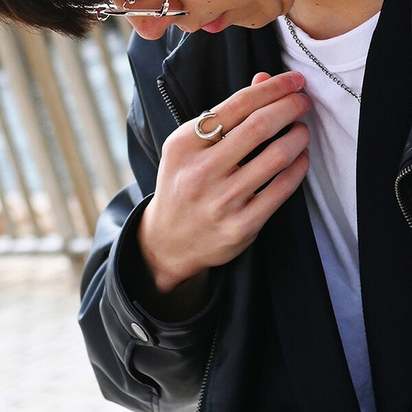 楽天市場】ホースシュー 馬蹄 シルバーリング 名入れ シルバー 指輪