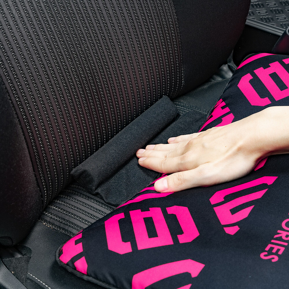 楽天市場】D.A.D ふかふかリバーシブル クッション ブラック×ピンク