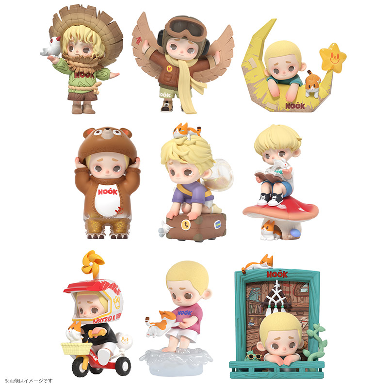 楽天市場】52TOYS BLINDBOX NOOK リトルワールド 1BOX8個セット