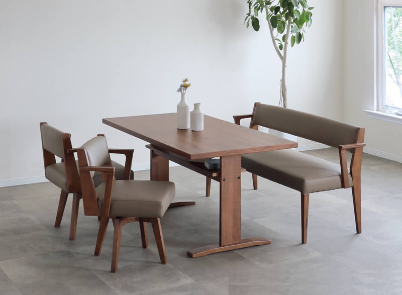 楽天市場】【送料無料】IRAI イライ ダイニング4点セット《150テーブル