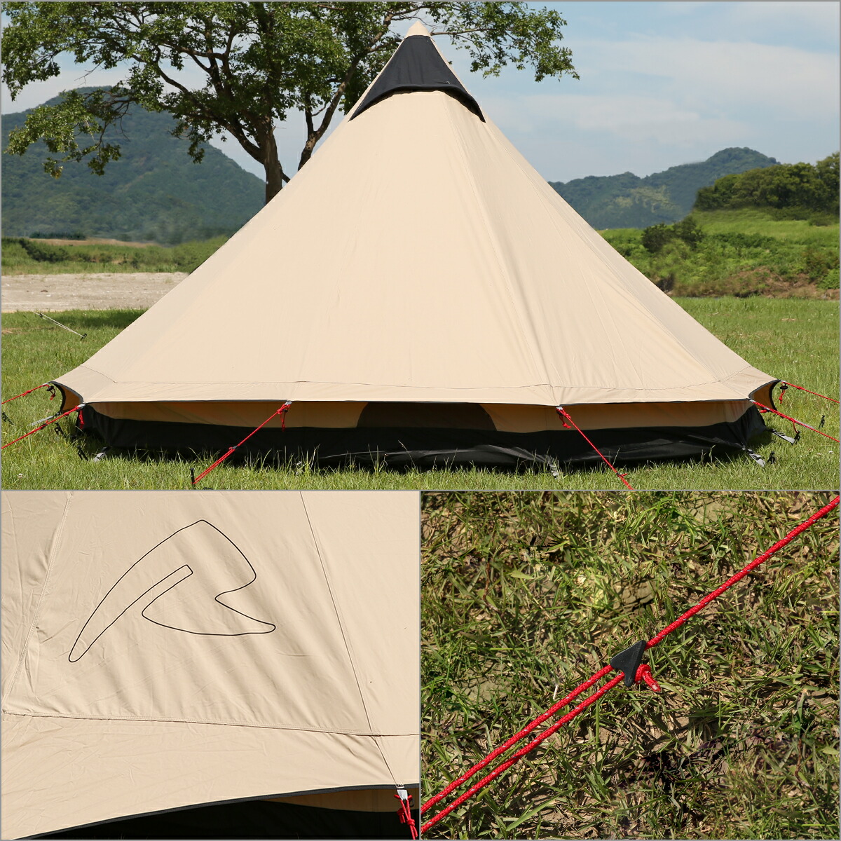 楽天市場】ローベンス Fairbanks（フェアバンクス）4人用テント