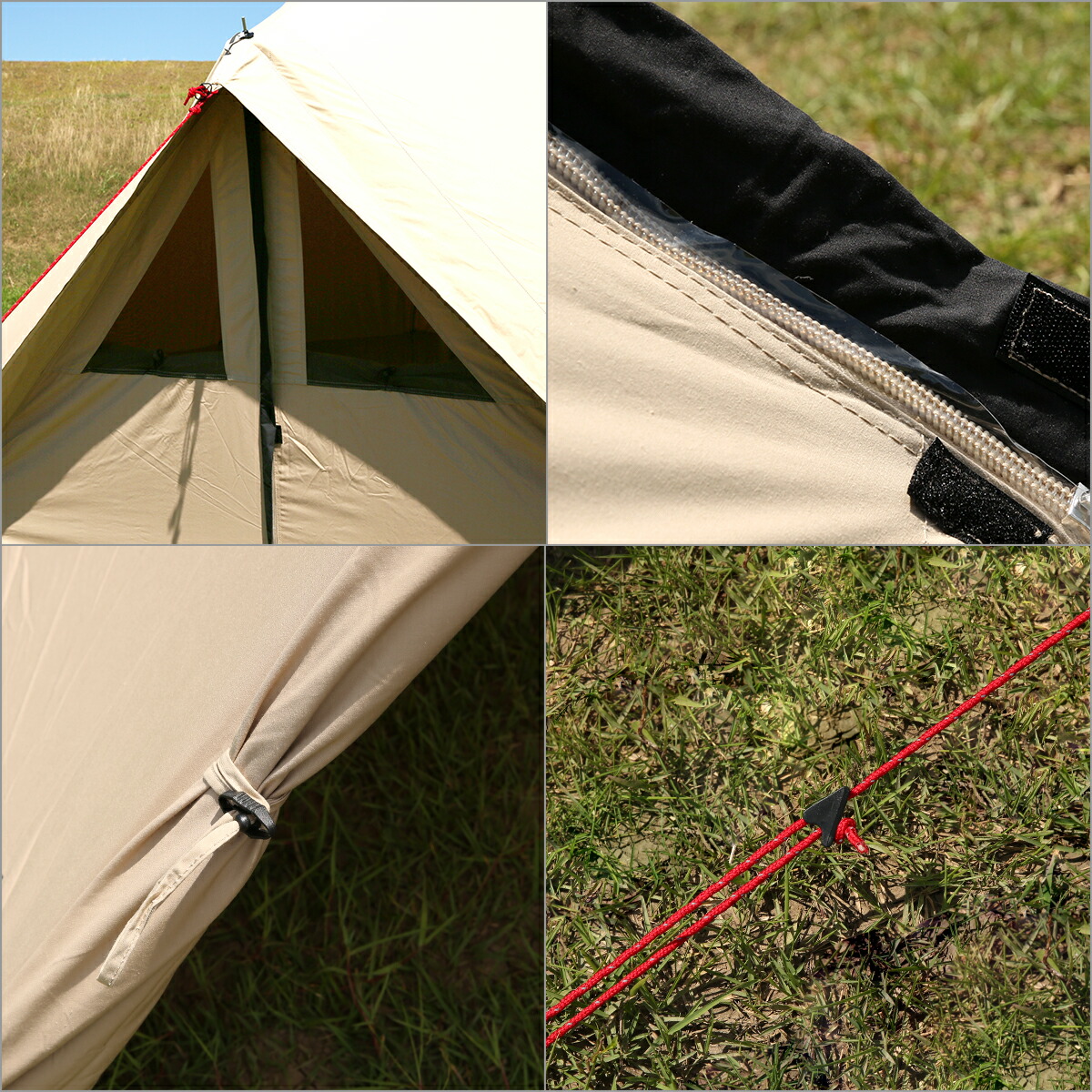 楽天市場】ローベンス クロンダイク 6人用ベルテント ＋ フット