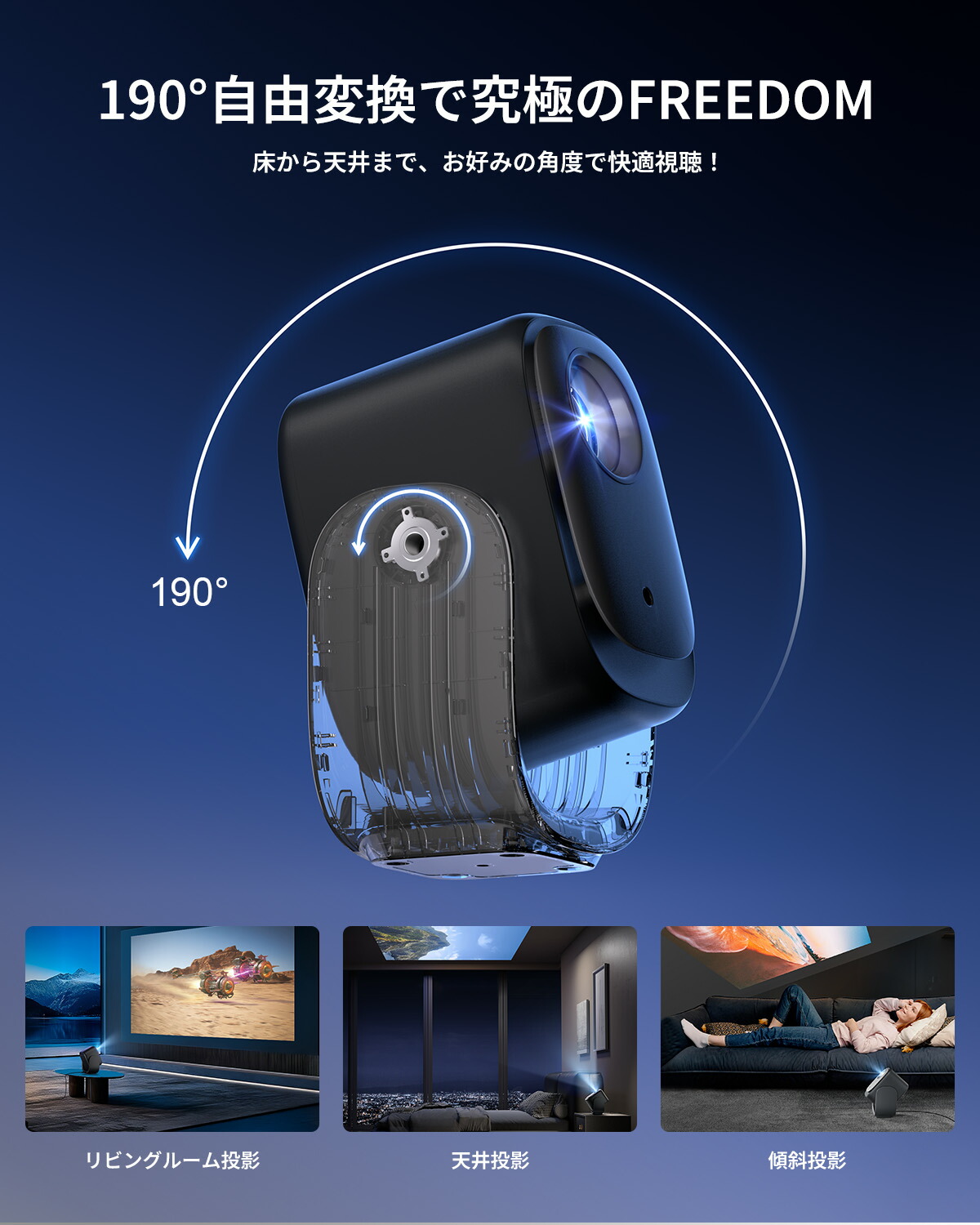 楽天市場】Dangbei プロジェクター N2 mini スタンド一体型 ミニ 小型