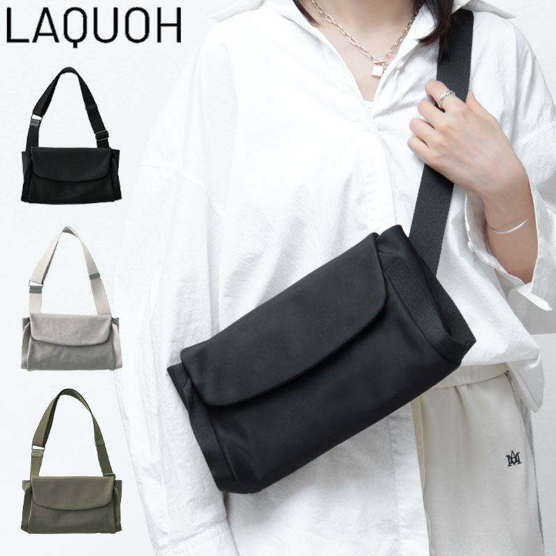 楽天市場】【10％クーポン】ラクーオ バッグ LAQUOH ボディバッグ