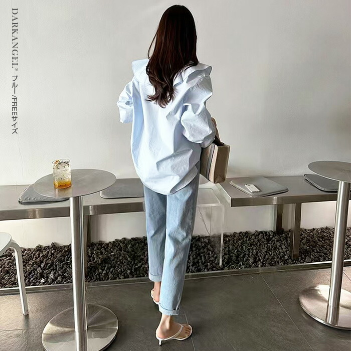 楽天市場】【期間限定：4,190円→2,990円！】 フリルブラウス