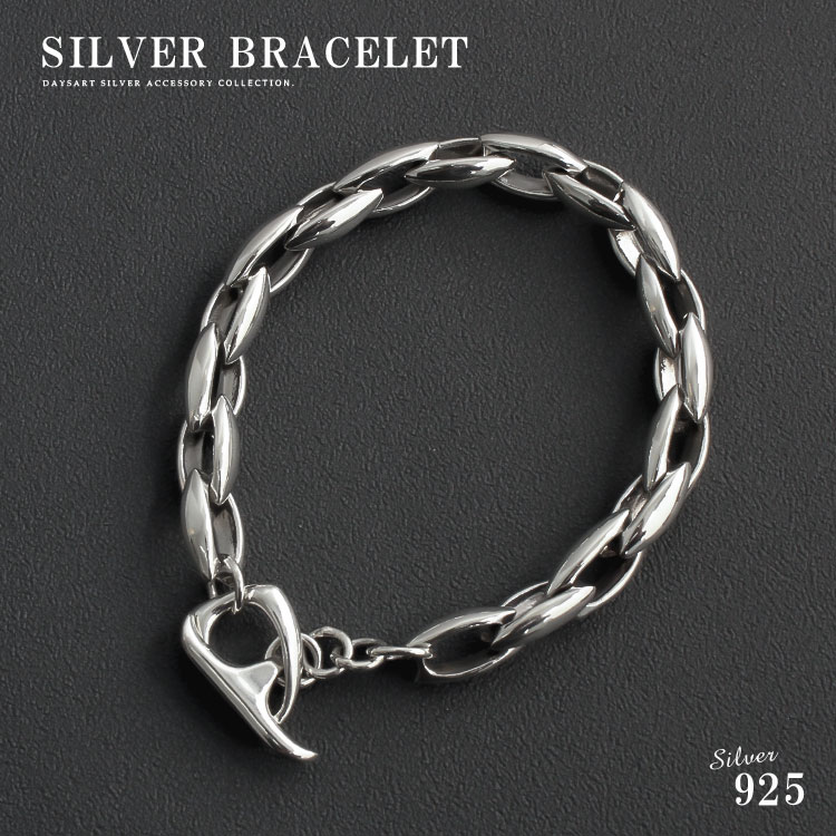 楽天市場】ブレスレット メンズ シルバー925 チェーン シルバー リング