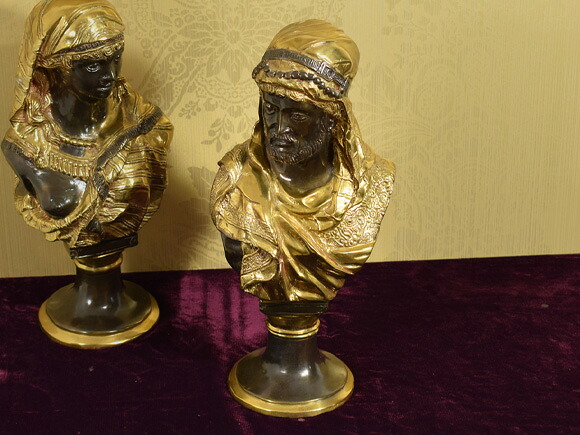 楽天市場】アラブの王 ヨハネス・ボーゼ 銅器置物 飾り フィギュア