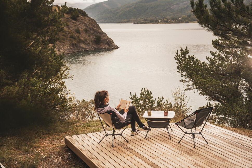 楽天市場】［30%OFF］QUECHUA ケシュア キャンプ ローチェア