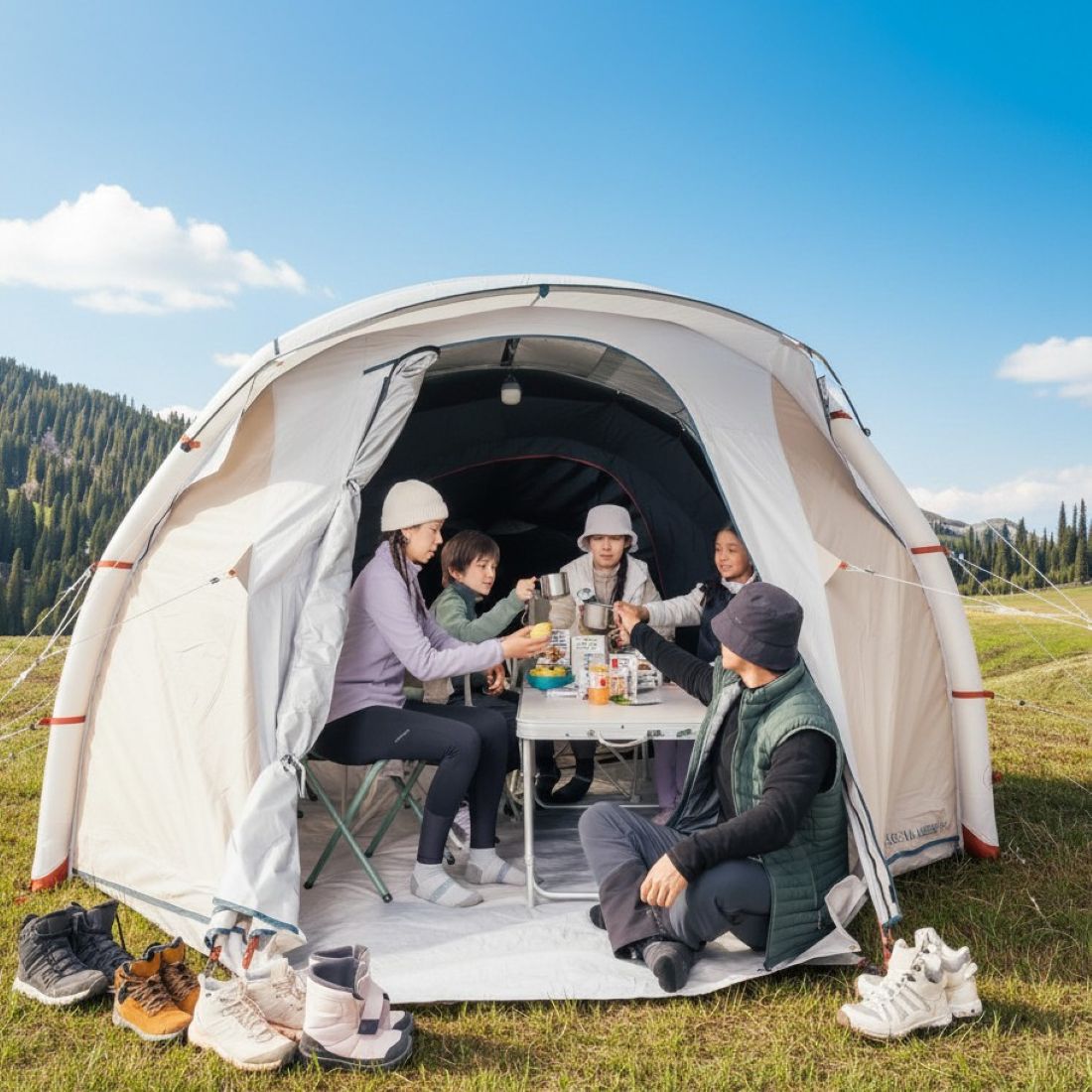 楽天市場】［20%OFF］QUECHUA ケシュア キャンプ ファミリーテント