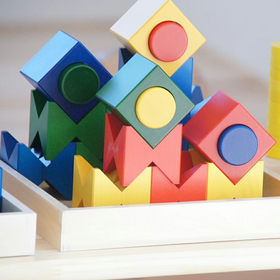 楽天市場】naef ネフ社 積み木 ネフスピール 送料無料（つみき 木の