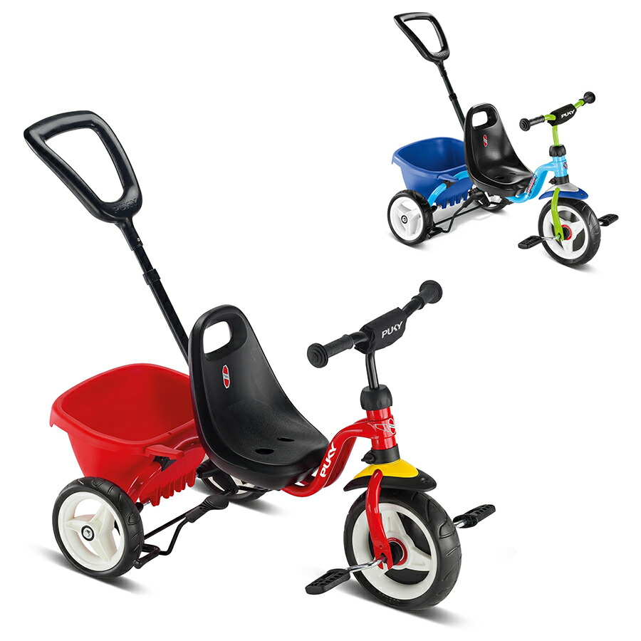 楽天市場】プッキー PUKY 三輪車 CAT1 スペシャル 赤 / 青 ドイツ製