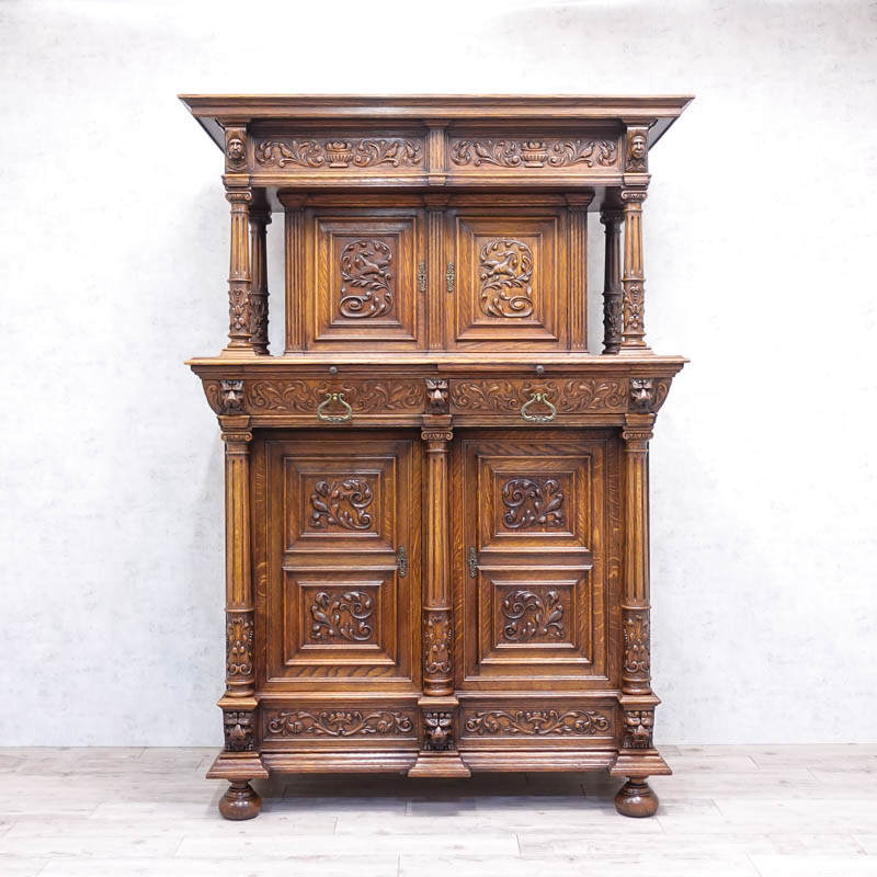 楽天市場】アンティーク キャビネット 棚 飾り棚 収納棚 収納家具 大型