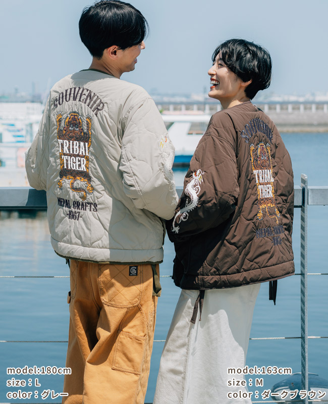 楽天市場】【ブランド直営】スーベニア 刺繍 キルト ジャケットメンズ