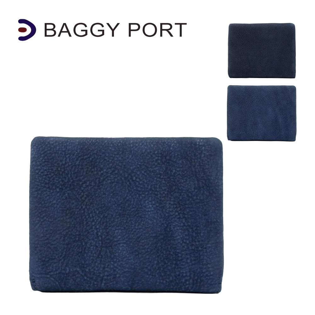 楽天市場】BAGGY PORT バキーポート 折り財布 メンズ ヌバックレザー