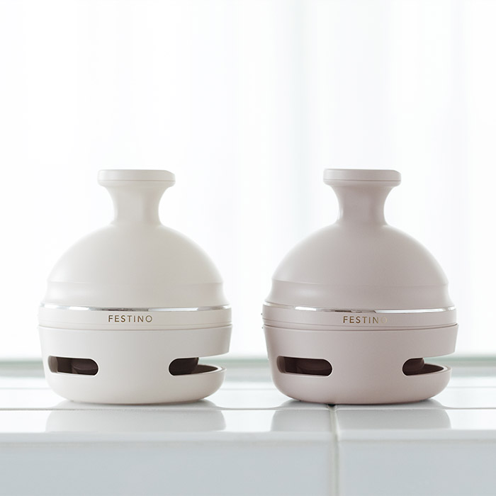 楽天市場】FESTINO フェスティノ 充電式 EMSヘッドスパ プレミア