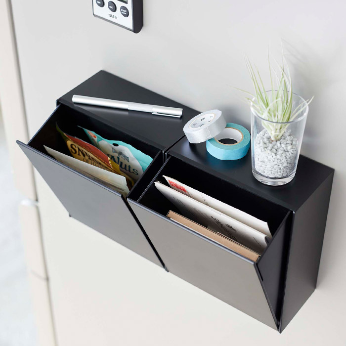 楽天市場】[ マグネットダストボックス＆収納ケース タワー ] tower