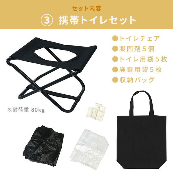 楽天市場】防災グッズ 防災セット 防災士監修 安心防災3点セット YBH-3